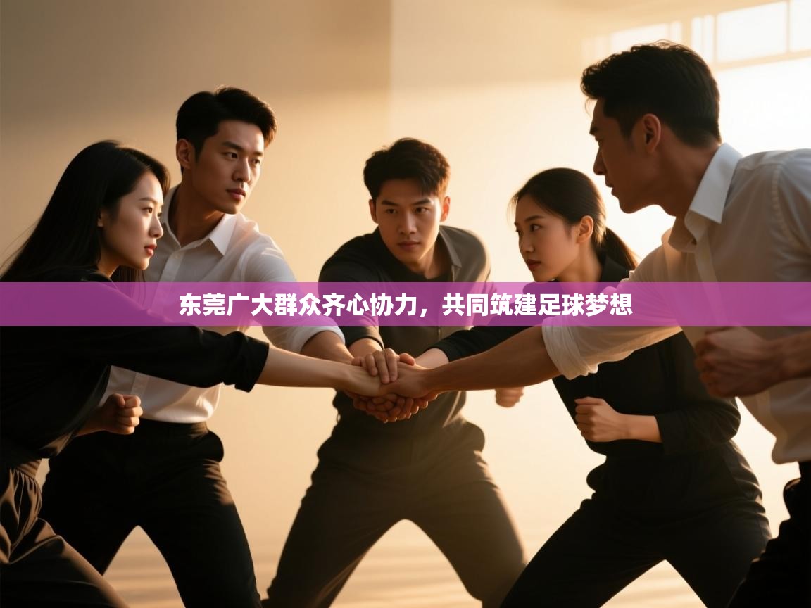 东莞广大群众齐心协力,共同筑建足球梦想