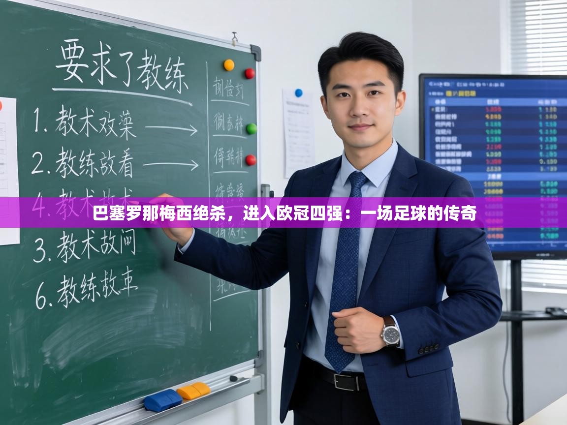 巴塞罗那梅西绝杀，进入欧冠四强：一场足球的传奇